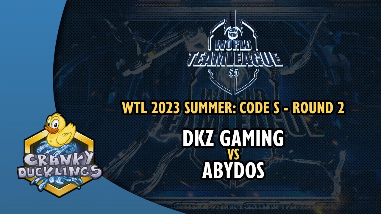 DKZ Gaming vs ABYDOS - World Team League 2023 Summer: Code S | StarCraft 2 Tournament