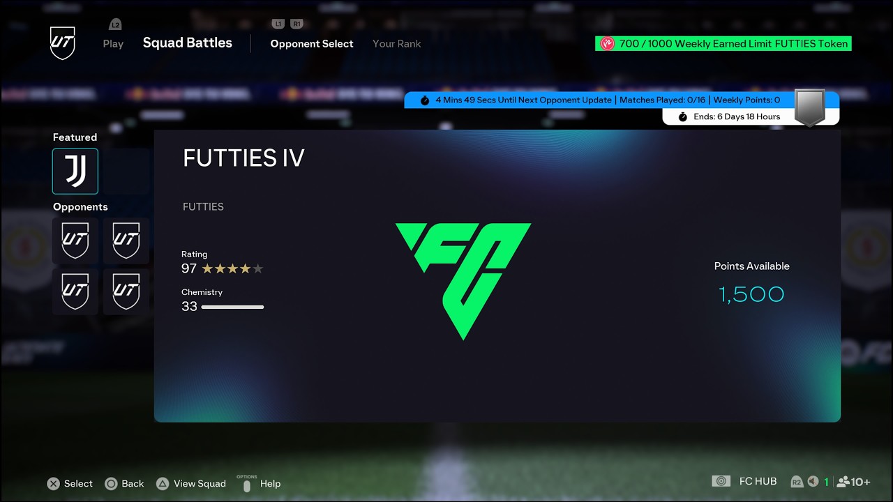 EA SPORTS FC 26 Squad Battles Rewards August 16th & Futties Featured Team