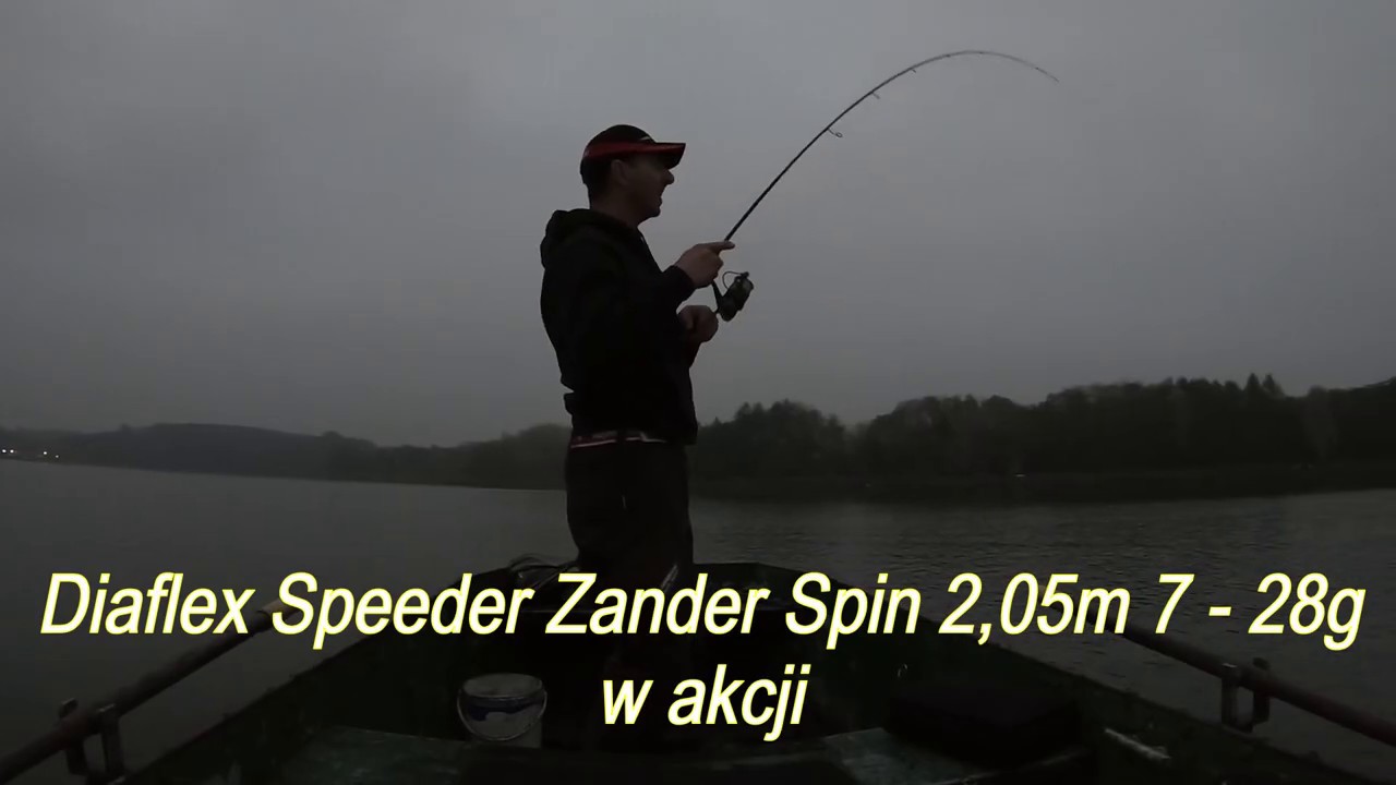 WĘDKA NA SANDACZA NOWOŚĆ 2020 | Diaflex Speeder Zander Spinn ROBINSON | wędkarstwo spinningowe