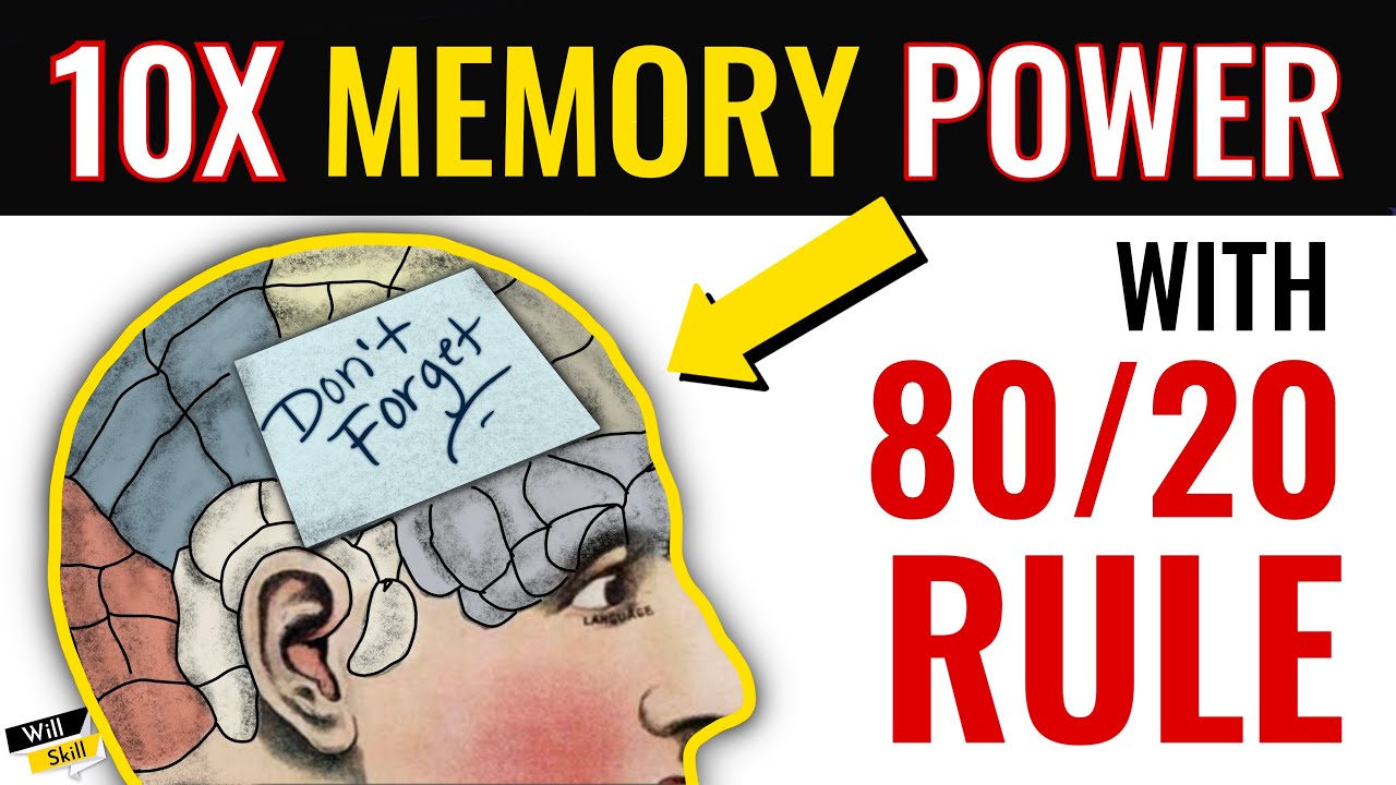 Memorize what you read quickly with 80-20 Rule