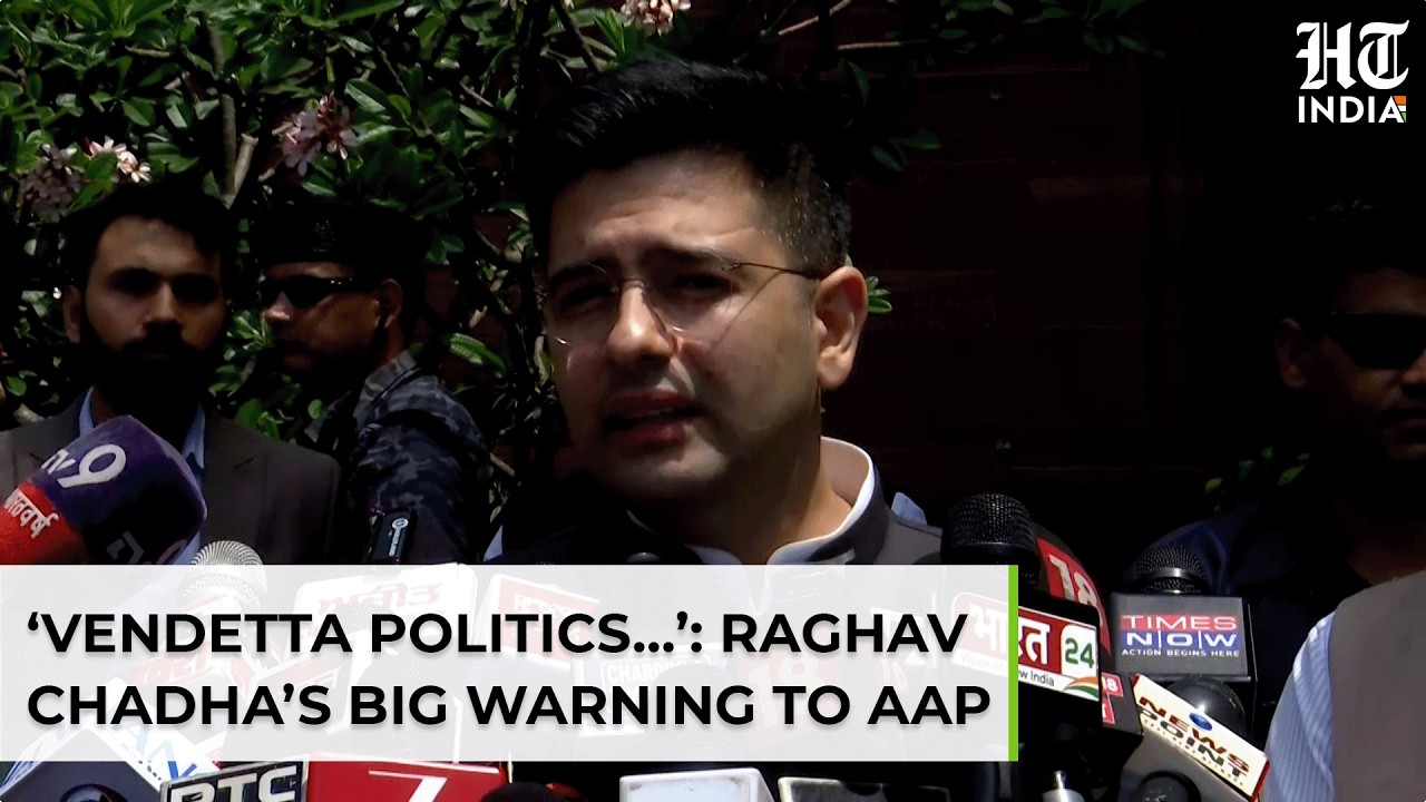 Raghav Chadha Fires At AAP After Meeting With President, Alleges Harassment Of MPs Who Joined BJP