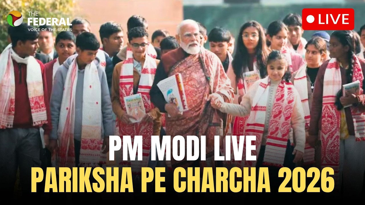 LIVE | PM Modi connects with students nationwide at Pariksha Pe Charcha 2026