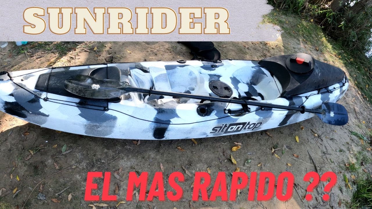 Sunrider kayak, el mas rápido ?