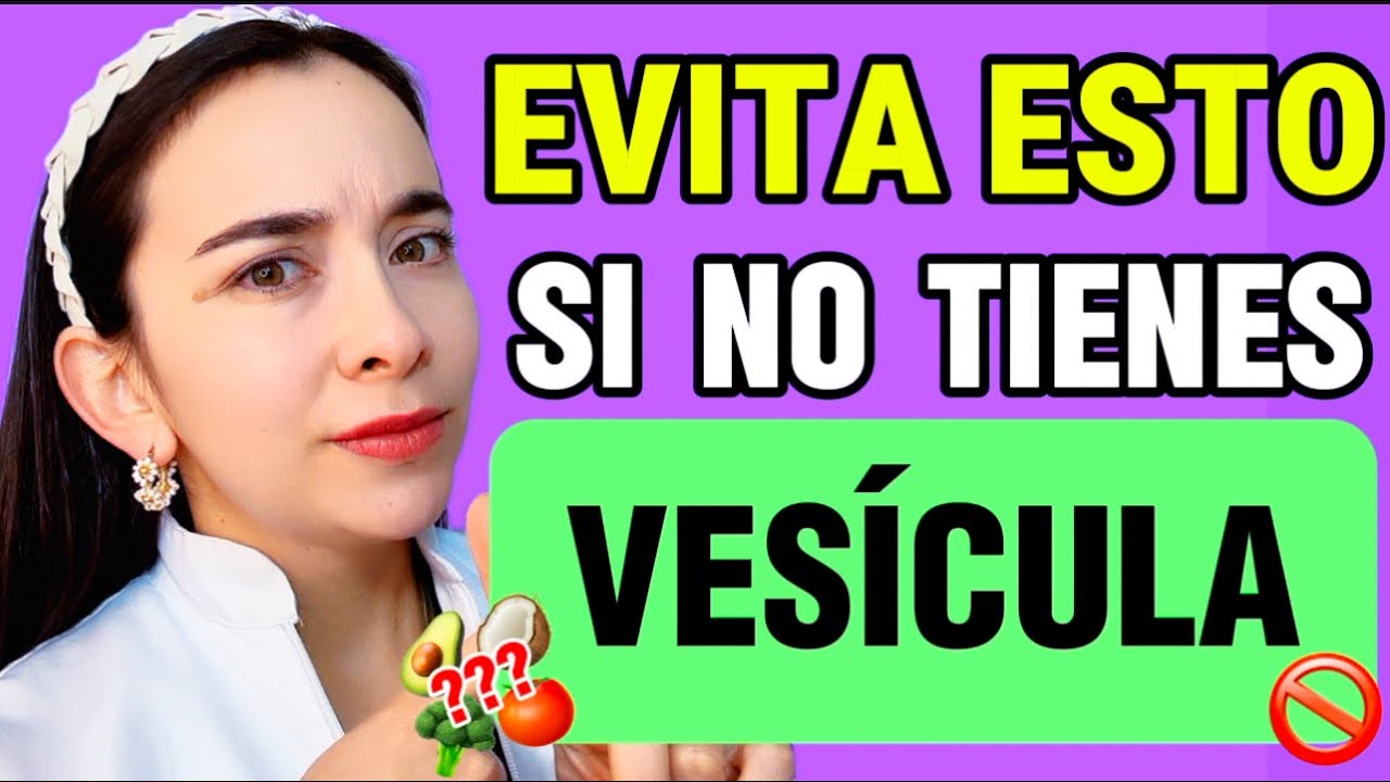 👉🏻7 ALIMENTOS a EVITAR tras cirugía de VESÍCULA🚫(En los primeros 30 días) 
