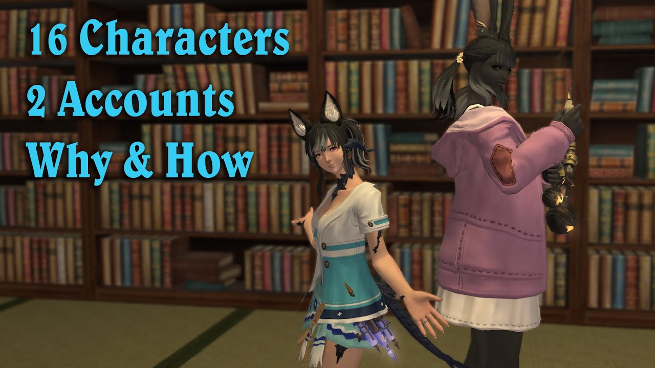 Final Fantasy XIV - Why & How I Have 16 Characters Across 2 Accounts