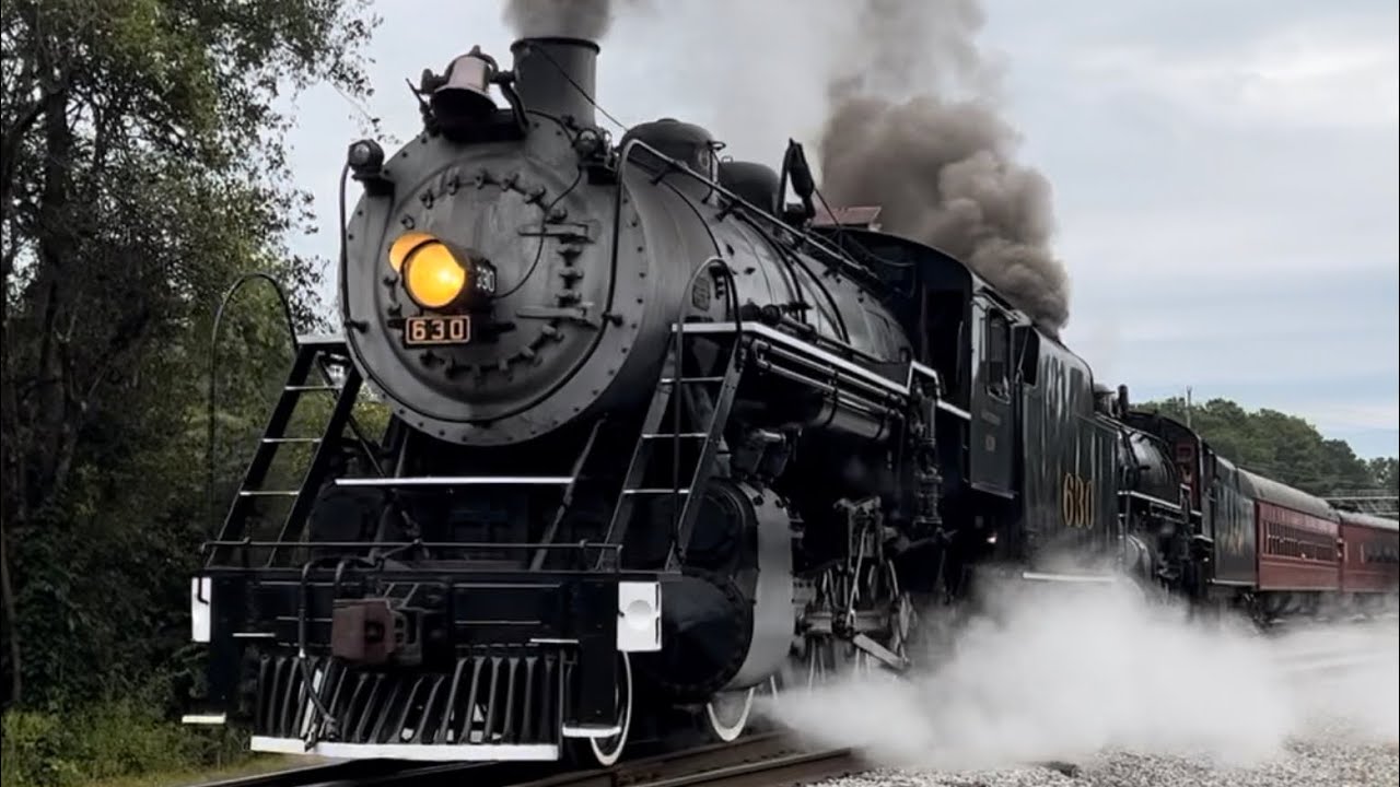 Tennessee Valley Railroad Museum: Doubleheader with 630 and 4501 to Summerville, Georgia