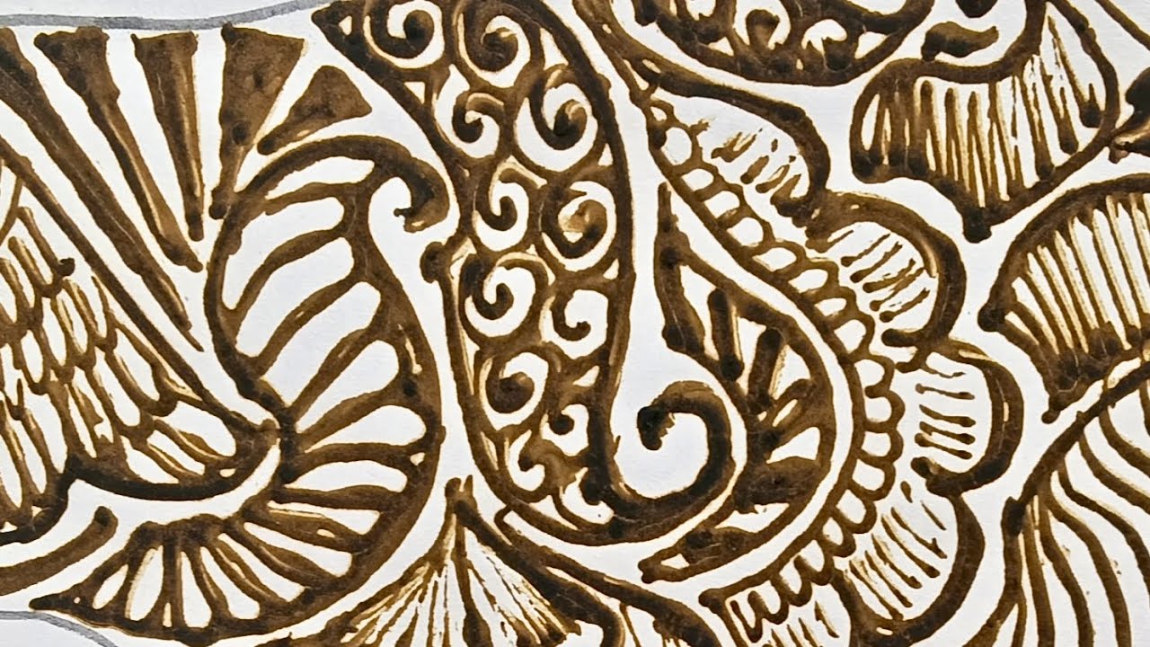 Latest & Easy Designer Mehndi Design II Front Hand Mehndi Design