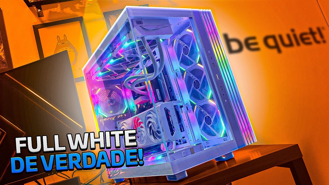 Montando um PC em um Gabinete Aquário diferenciado! | Be Quiet Light Base 600, Msi Project Zero