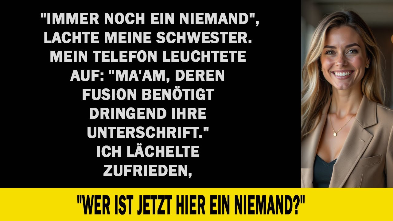 Beim Abendessen nannten sie mich ein Niemand – dann brauchten ihre Jobs plötzlich meine Unterschrift