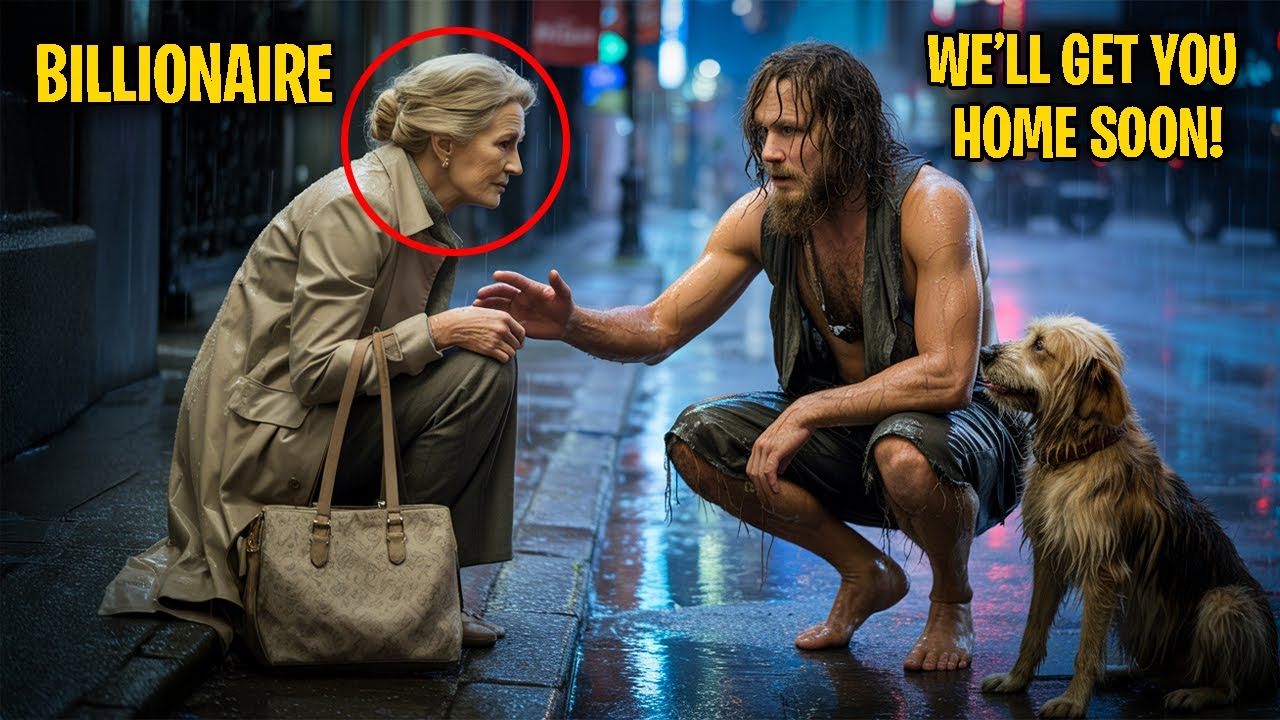 Everyone Walked Past the Lost Old Woman —Until a Homeless Man Stopped. Everything Changed for Him