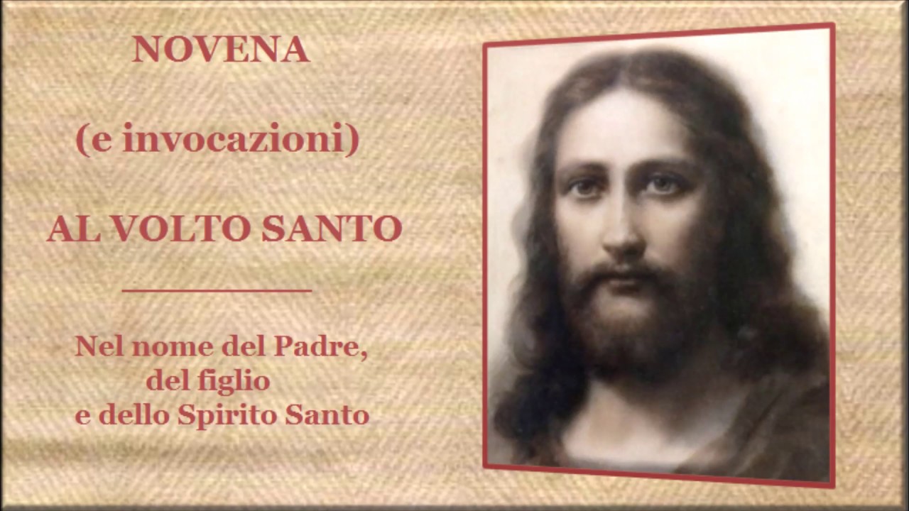 Novena al Volto Santo e Invocazioni