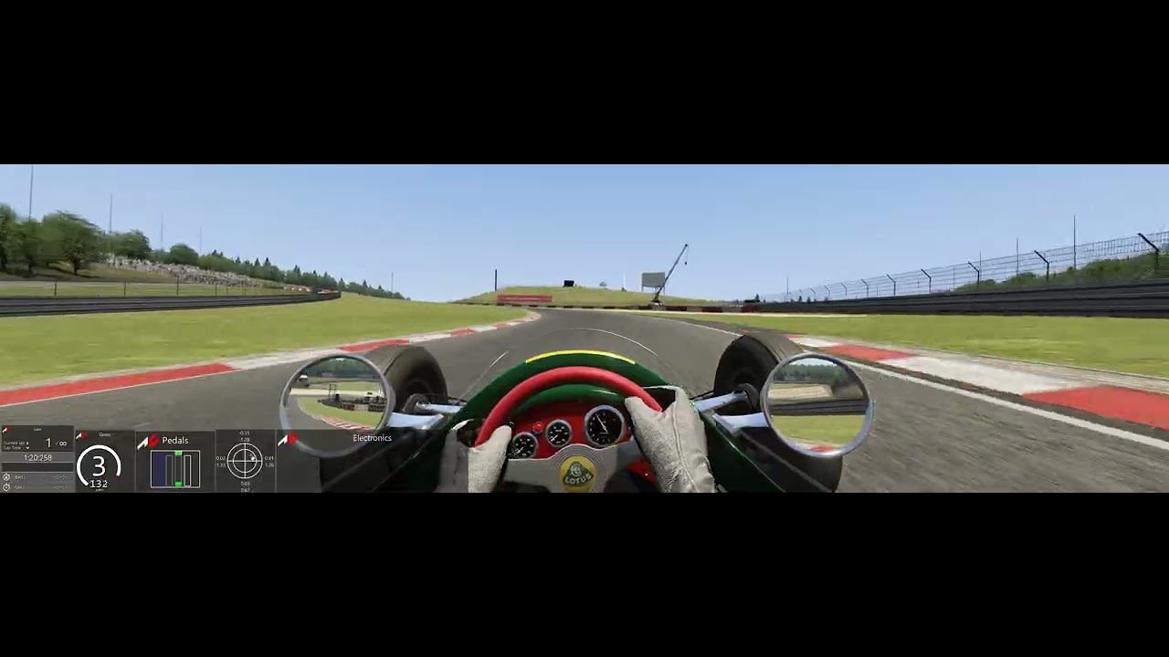 Assetto Corsa Nurburgring GP Lotus Type 25 World Record 2:22.031 Onboard
