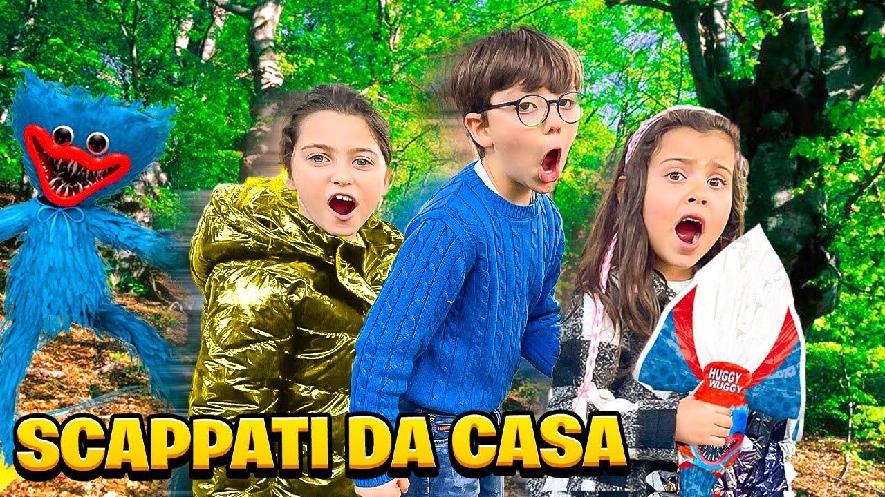 ILARY È SCAPPATA DI CASA CON IL SUO FIDANZATO NEL BOSCO E TROVANO L’UOVO DI PASQUA DI HUGGY WUGGY!