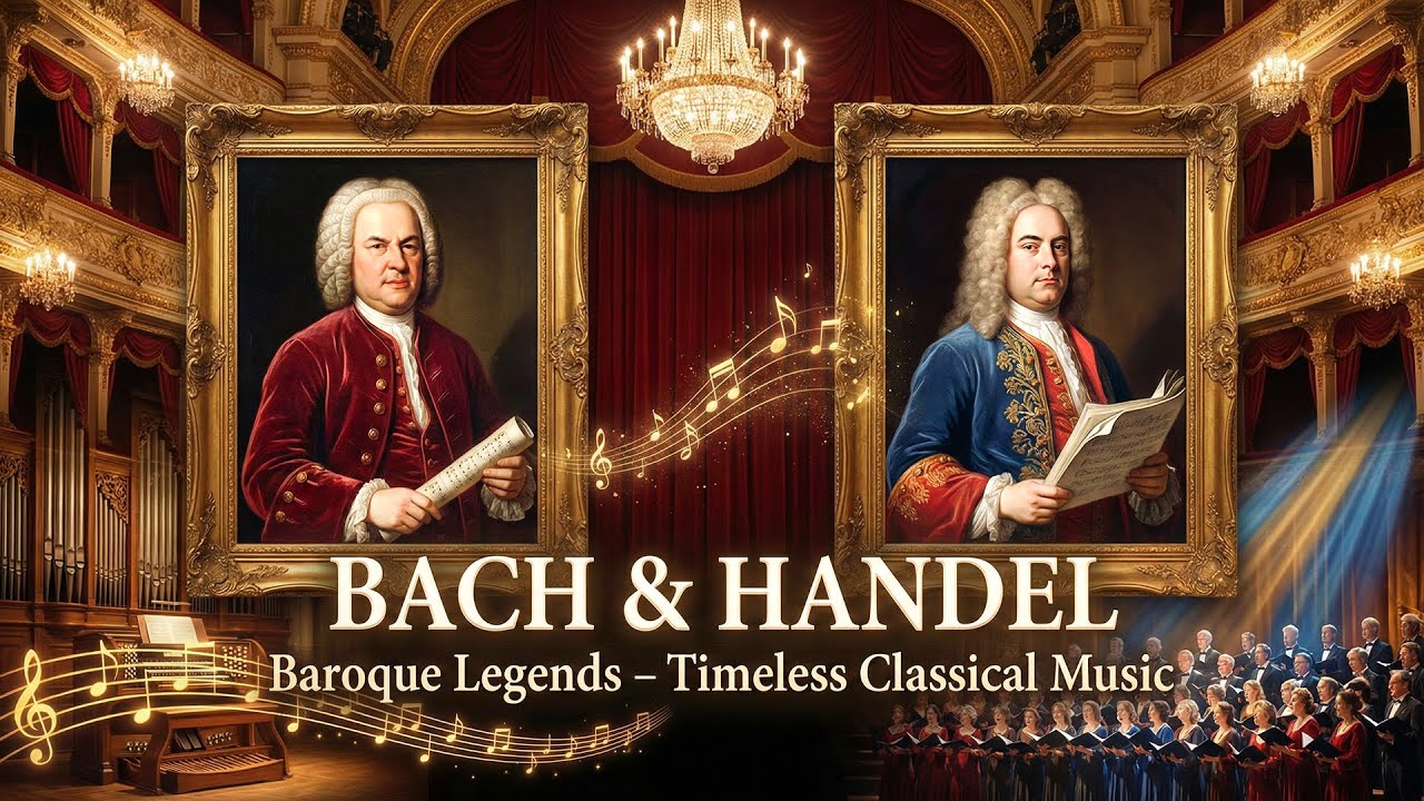 Handel, Bach: Two Masters, One Instrument 🎻 The Most Beautiful Classical Violin Music