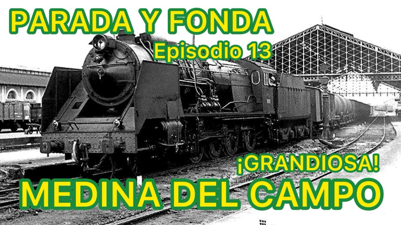 🏡TRENES BRUTALES de Renfe en Medina del Campo, descubre la gran HISTORIA del FERROCARRIL ESPAÑOL