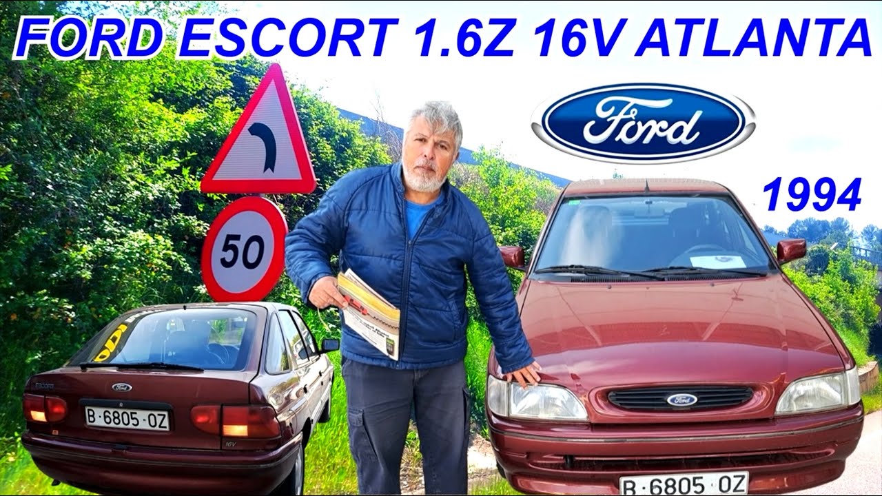 ⛽️Ford Escort 1.6Z 16V Atlanta 1994. Revisamos unidad fidedigna. 