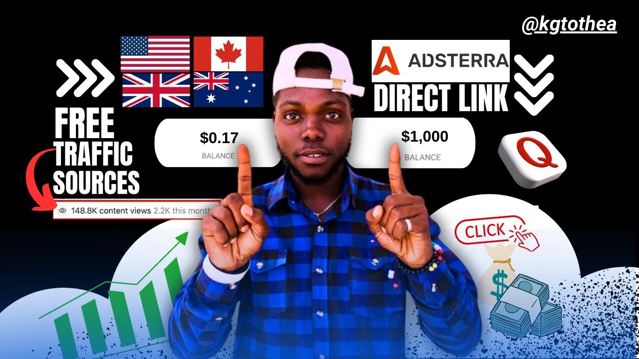 How to Make $1000 with Adstera in 2025: Free USA Traffic Tricks for Direct Links!
