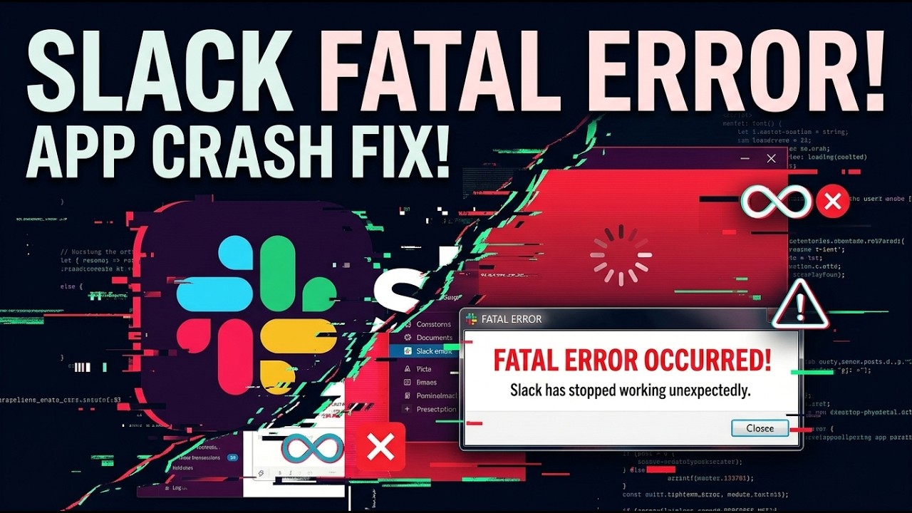 How to Fix Fatal Error in Slack