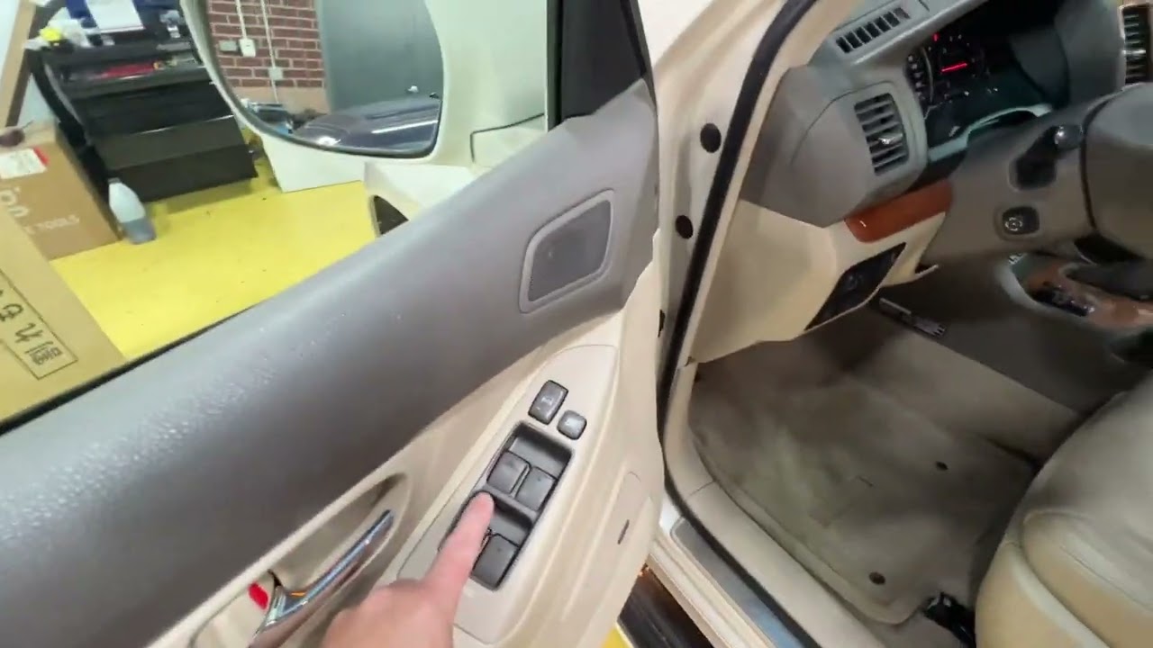 GX470 - Toyota / Lexus Window Program/Relearn. Диагностика неисправного переключателя.