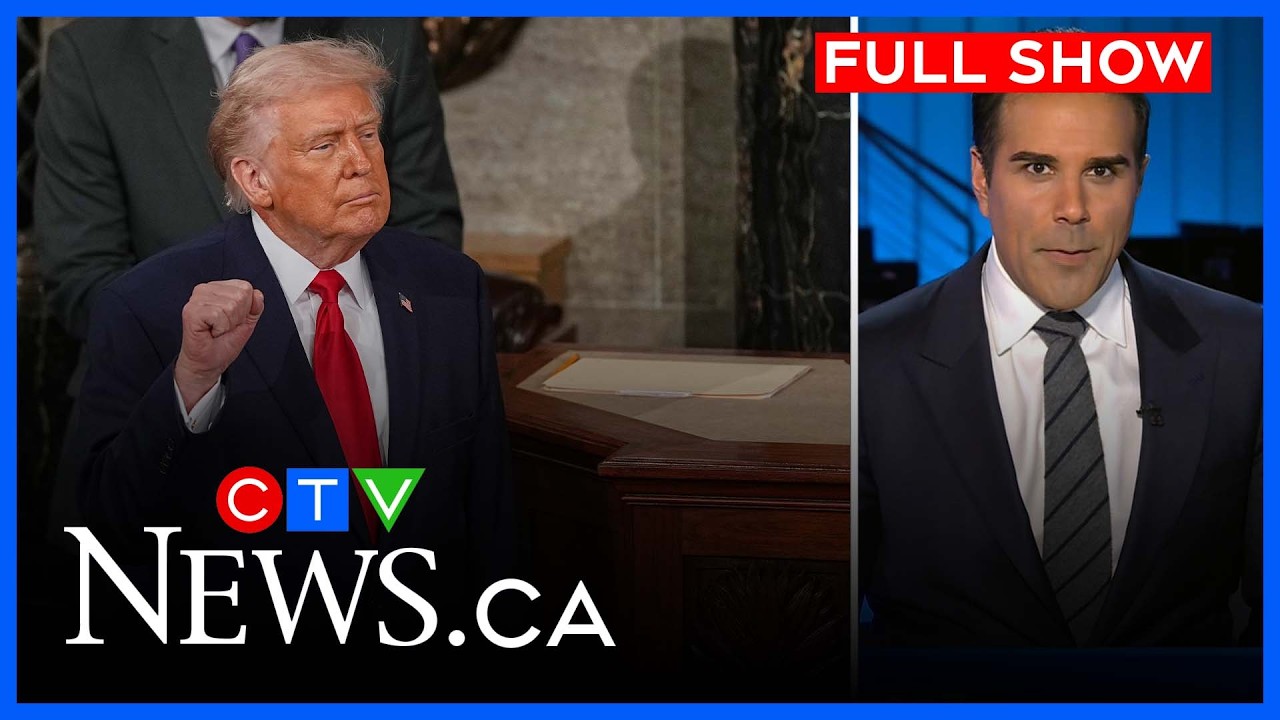 U.S. president Donald Trump delivers State of the Union address | CTV National News for Feb.24, 2026