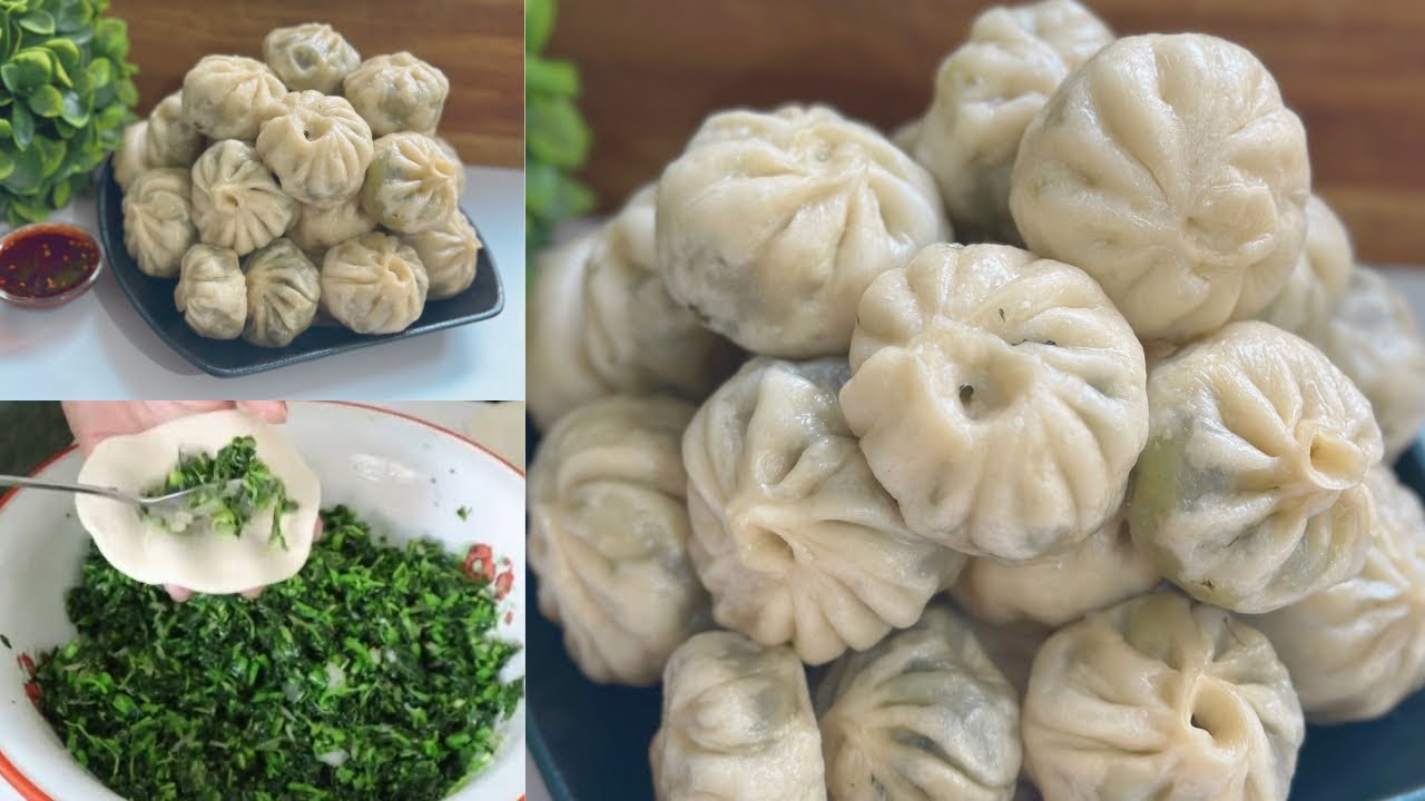 healthy Veg momo 🥟 |Tibetan style of momo|ཚལ་མོག་མོག་།