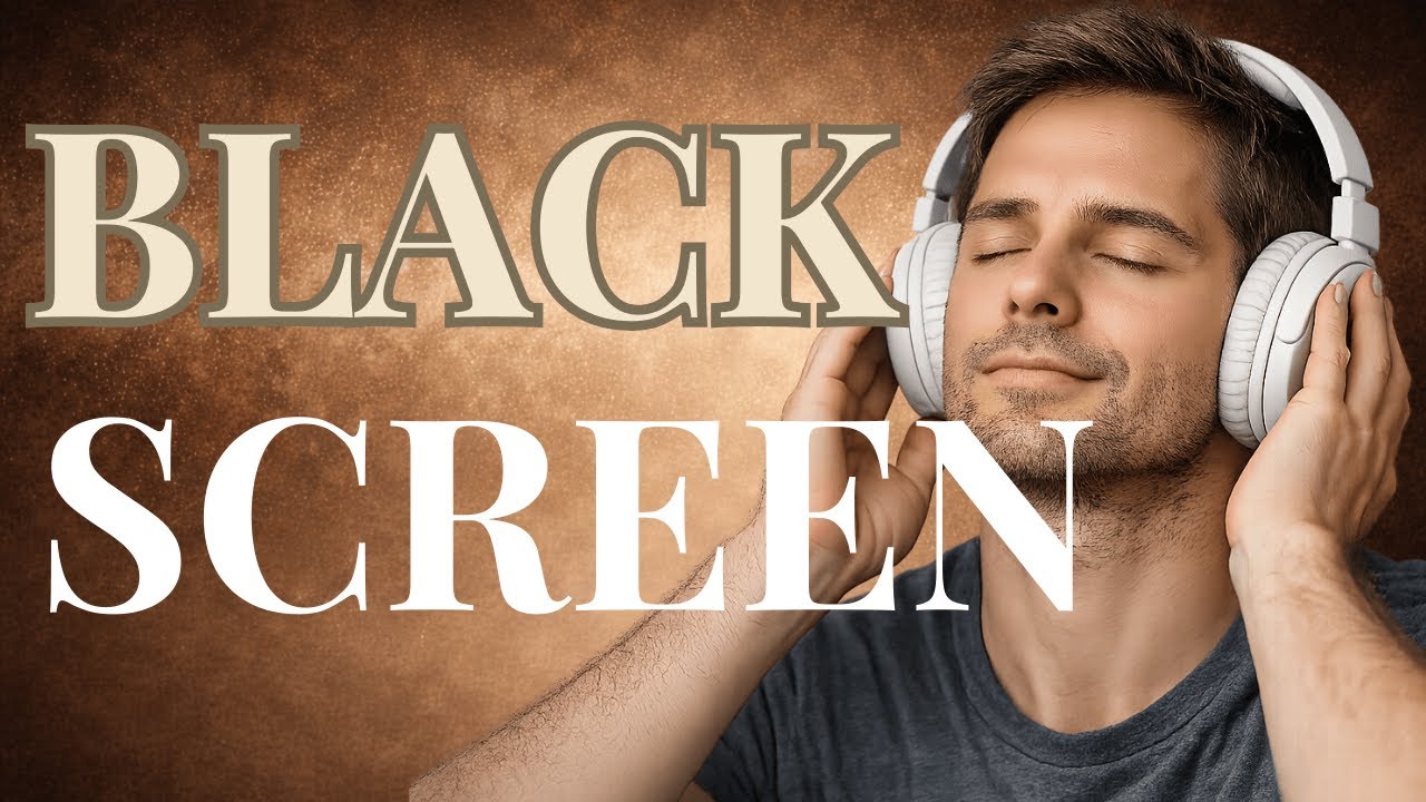 Brown Noise Black Screen Sleep (10 Hours) – No Visual Distractions