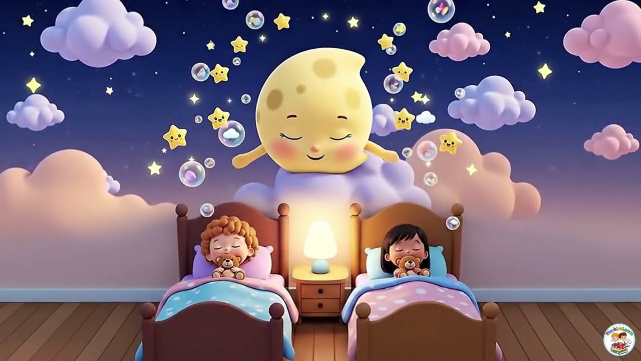 TinyKidsLearn Chota Sa Chanda 🌙 | Hindi Lullaby for Kids | Bedtime Rhymes | Sleep Song