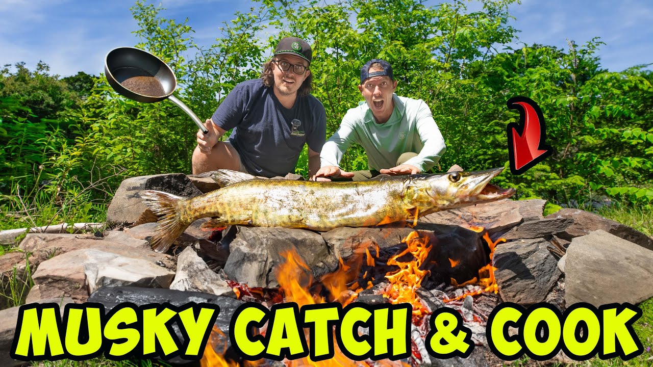MUSKY CATCH CLEAN and COOK Challenge!