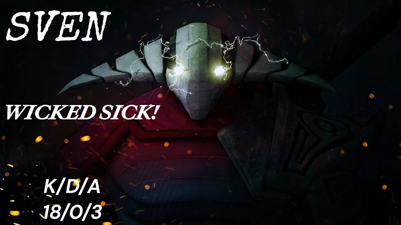 SVEN | Wicked Sick | Turbo Game Mode | DOTA 2 Gameplay
