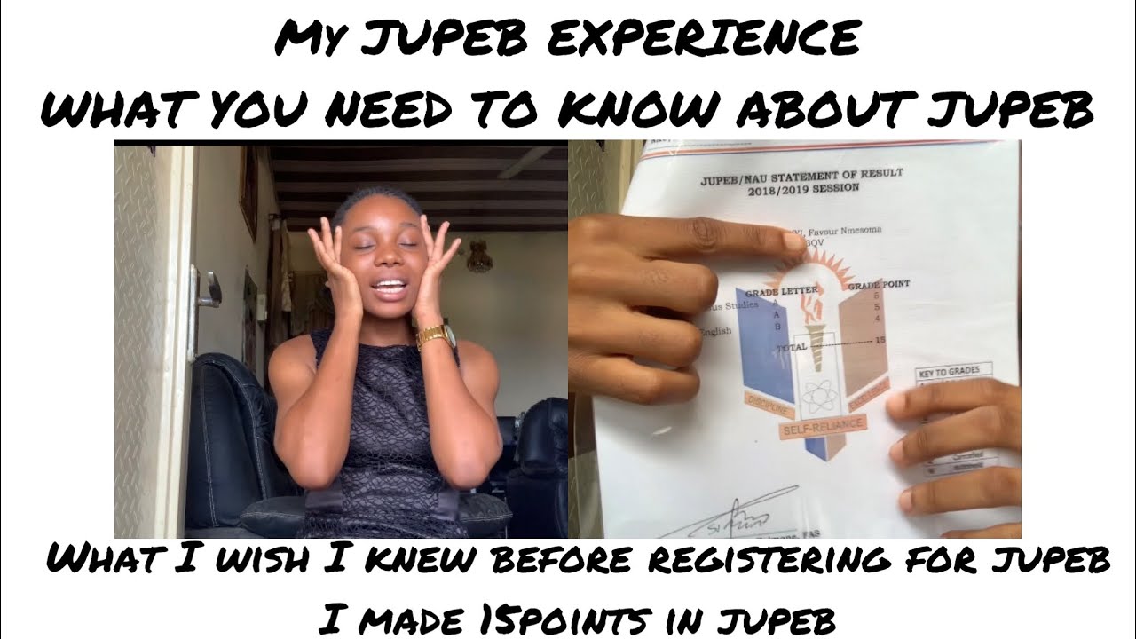 MY JUPEB EXPERIENCE/EVERYTHING I KNOW & WISH I KNEW ABOUT JUPEB/I MADE 15POINTS IN JUPEB IN 3 MONTHS