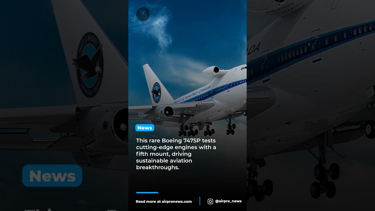 Pratt & Whitney's 747SP Test Bed: Aviation Innovation at Oshkosh 2025