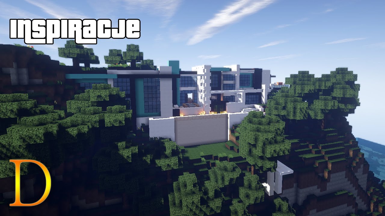 MINECRAFT INSPIRACJE #3 - Nowoczesny dom z redstonem (download)