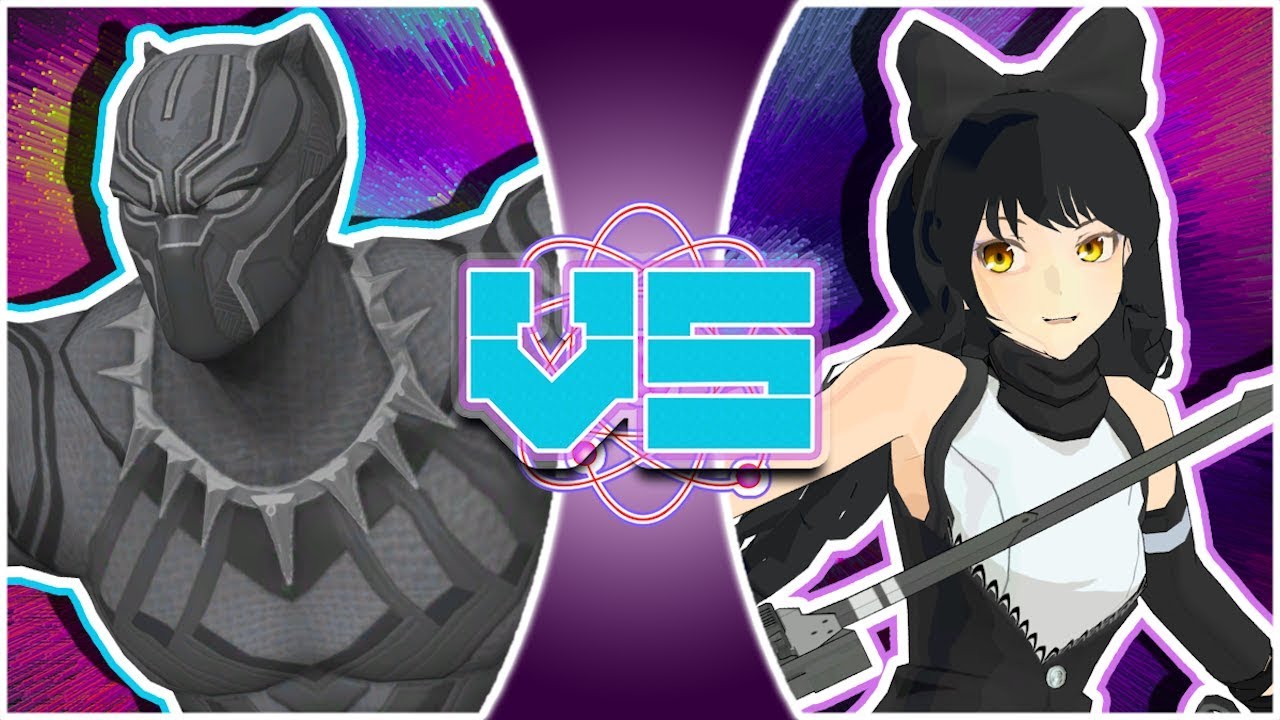 Black Panther vs Blake Belladonna! (Marvel vs RWBY) | REWIND RUMBLE