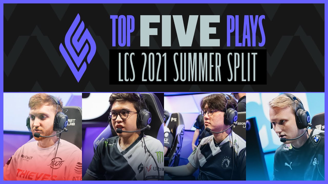 Top 5 Plays of the 2021 LCS Summer Split