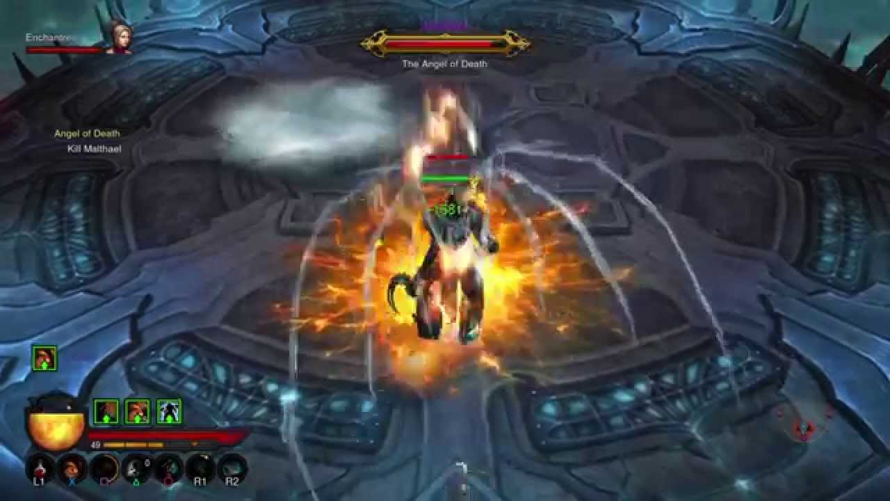 Diablo III: Reaper of Souls – Malthael fight - FINAL BOSS (Hardcore mode) PS4