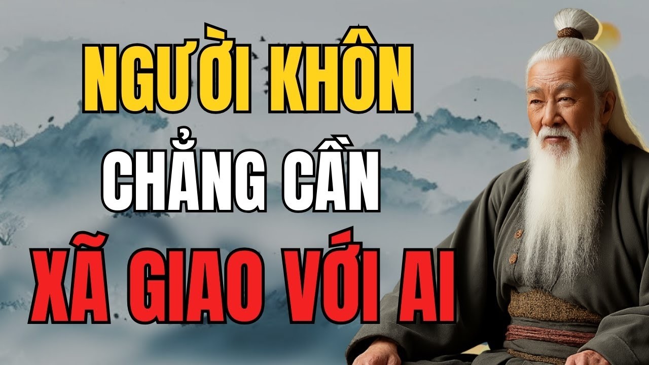 Cổ Nhân Dạy – Tại Sao Người Khôn Không Cần Xã Giao Với Ai | Triết Lý Cuộc Sống