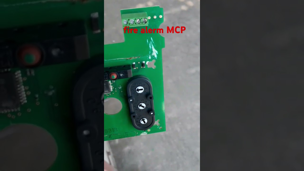 Fire safety technology, fire alarm mcp problem #firealarm #firefighting #ytshort #experiment #fire