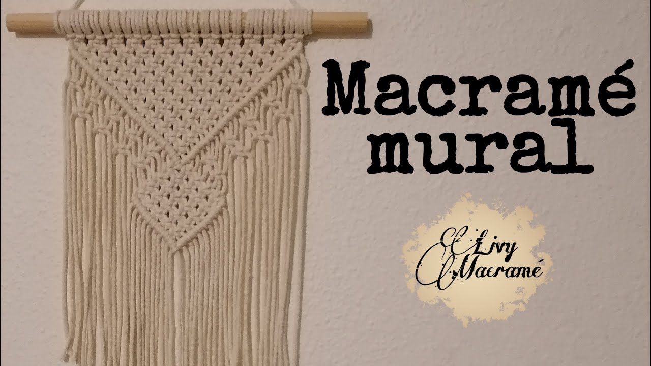 DIY macramé mural #1 | Livy Macramé