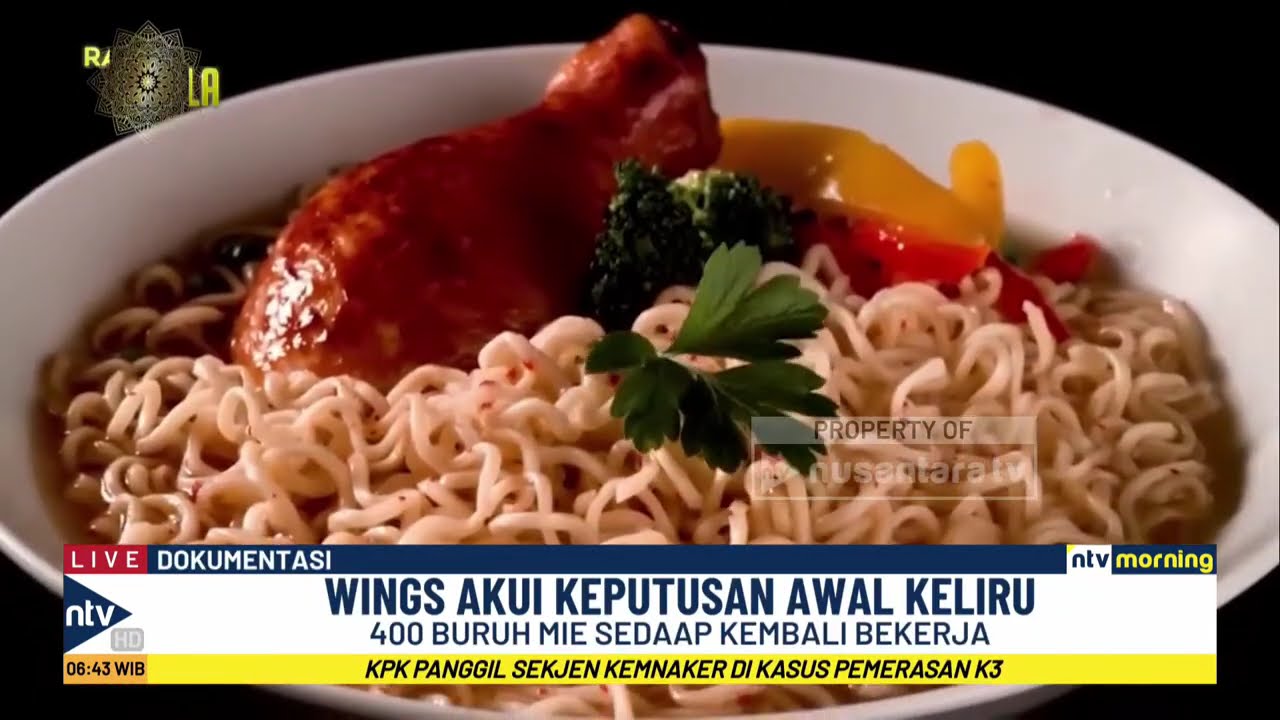 Wings Group Evaluasi dan Perbaiki Keputusan Dirumahkan Buruh Mie Sedaap | NTV MORNING