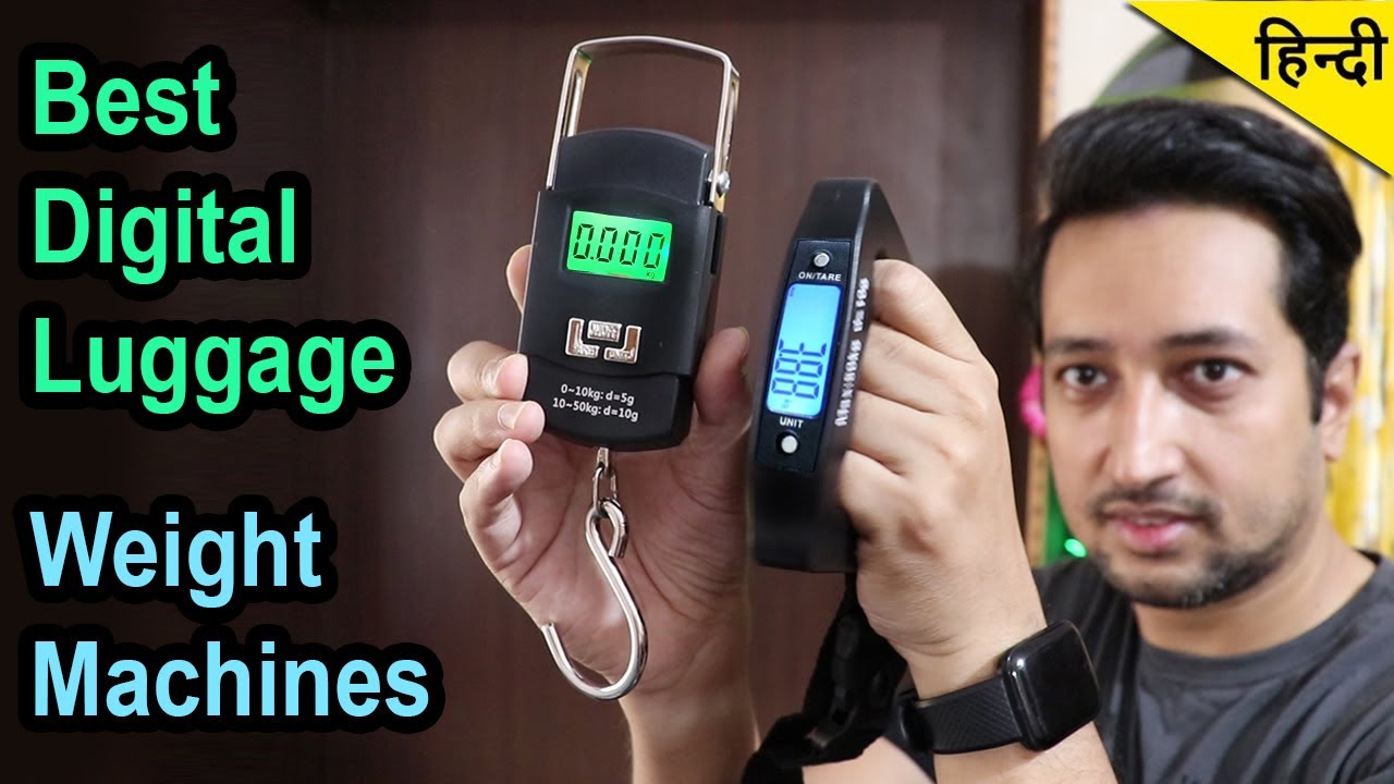 Top 2 Luggage Weight Scales review with price in India 2023 in Hindi (100% Accurate)