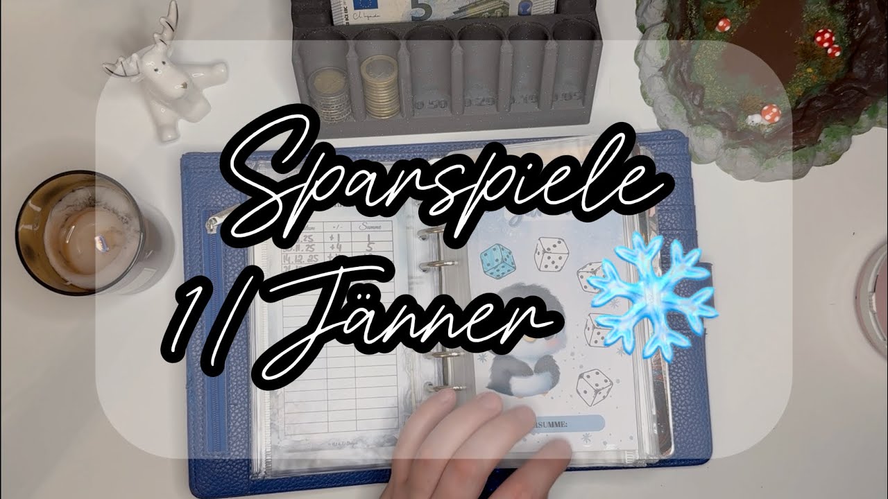 #sparspiele 🎲 | 1/Jänner ❄️ | sparen dank Paybackpunkten 🙊