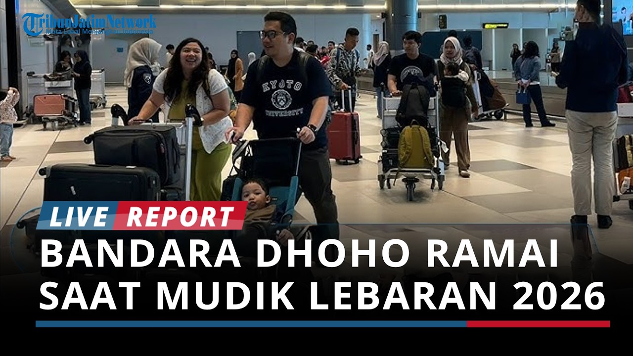Mudik Lebaran 2026: Penerbangan Jakarta–Kediri Penuh, Bandara Dhoho Ramai