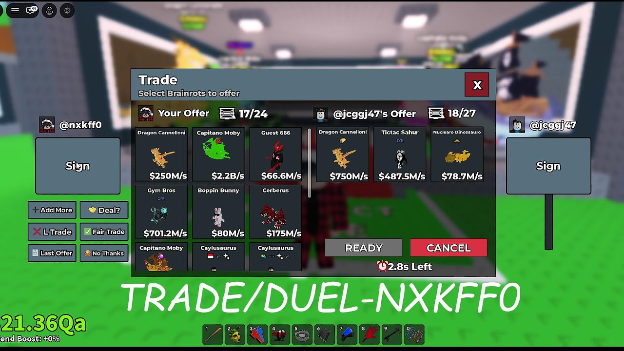 🔴 LIVE Roblox Steal Brainrot 🔥 Trade + Duel + PvP Battles | GoodTk