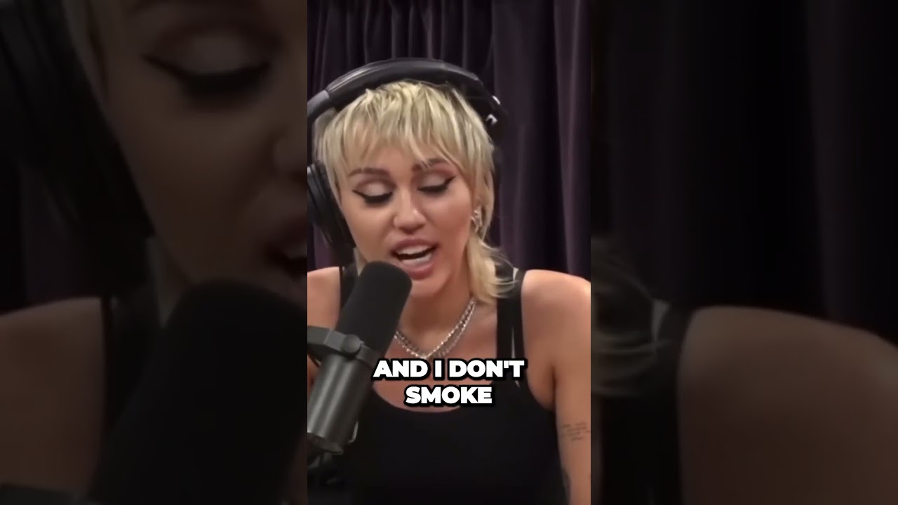 Miley Cyrus on Smoking Weed...