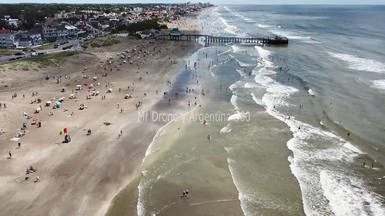 Mar del Tuyu Drone Santa Teresita desde el aire Drone La Costa Verano