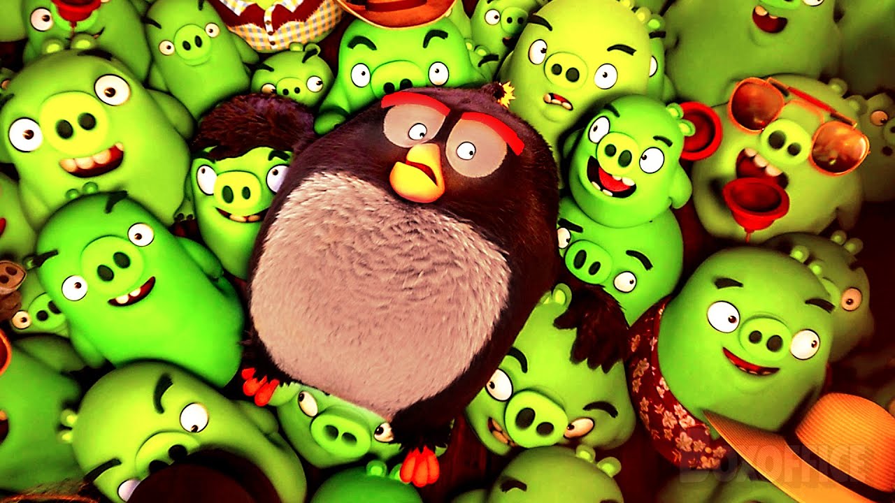 The Pig Invasion of Bird Island | The Angry Birds Movie 🔥 4K