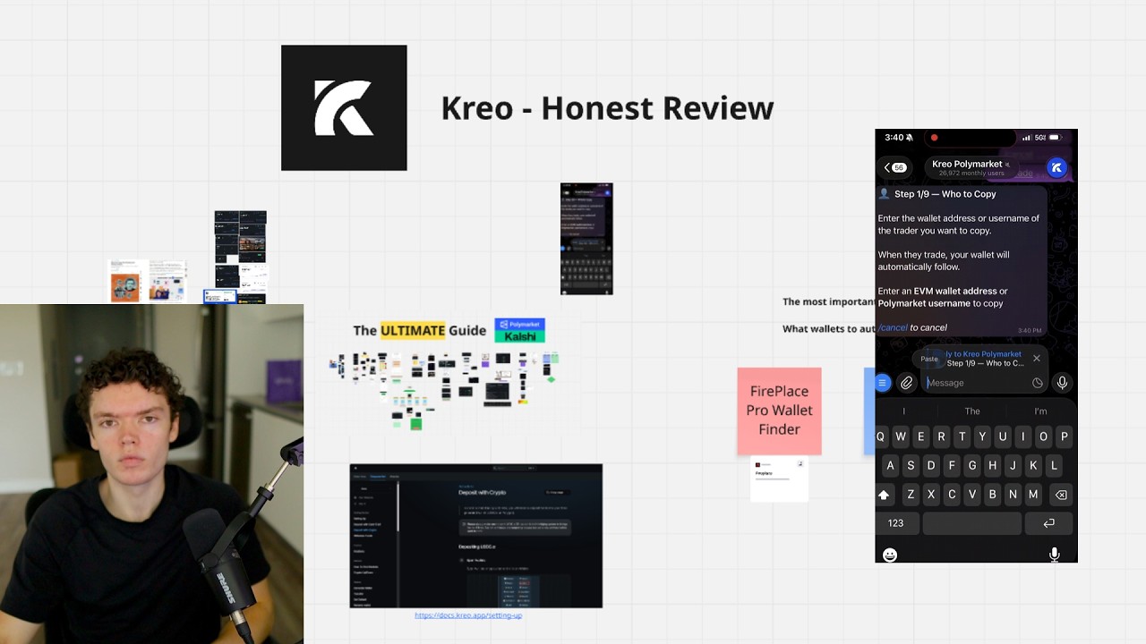 Honest Review of Kreo (Polymarket copytrading bot)