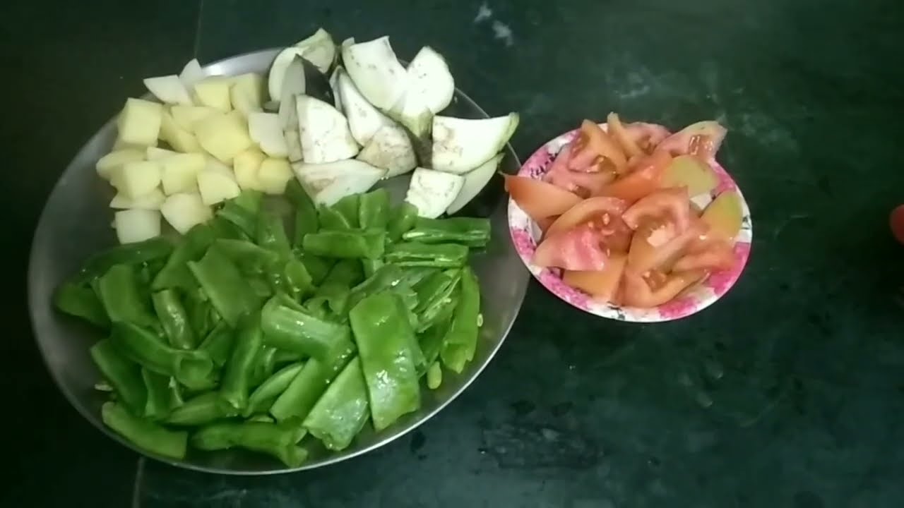 Aloo baingan sem ki sabji 😋❤️आलू बैंगन सेम की सब्जी| #food#indianfood #indianrecipe #recipe #viral 