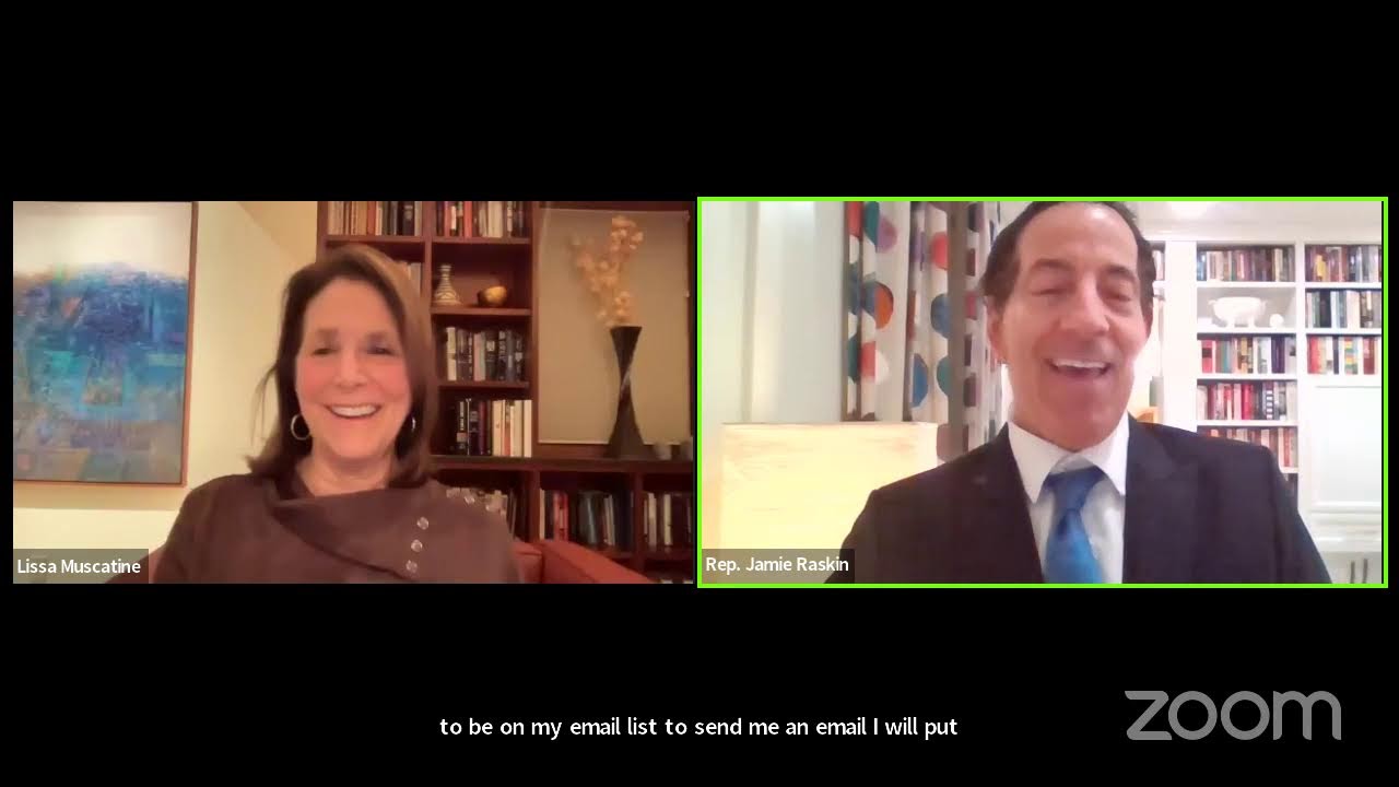 P&P Live! Jamie Raskin | UNTHINKABLE