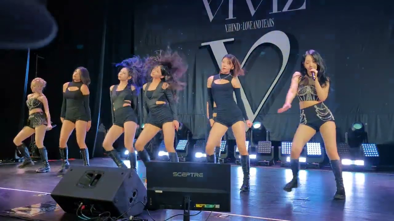 Viviz (비비지) [4K, front row] V.hind: Love and Tears tour full concert l Indianapolis, IN 2024.07.30